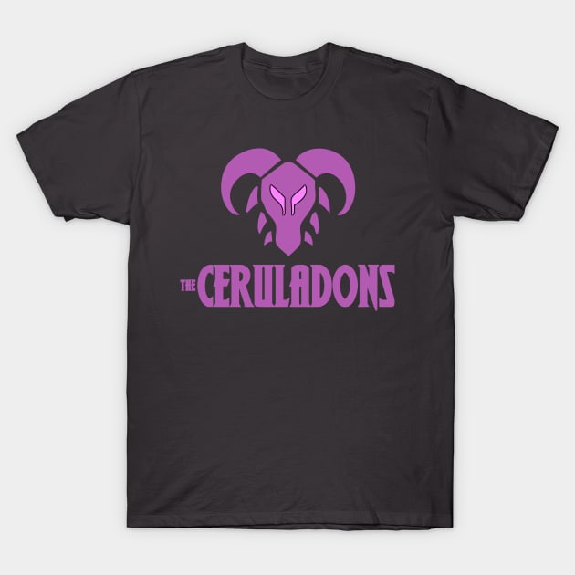 The Ceruladons Mask of the Ceebah Nahala - Pink T-Shirt by Ellisbeetle